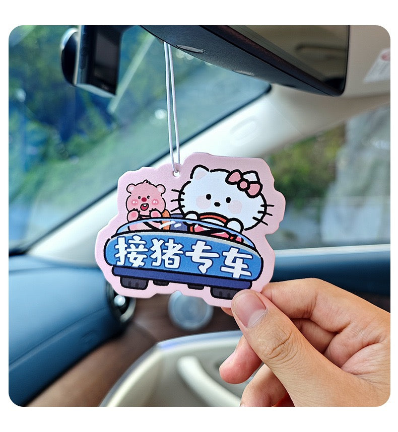 Car / Bedroom / Bathroom Air Freshener 🌸
Aromatherapy Hanging Piece – Long-lasting Light Fragrance, Odor Eliminator