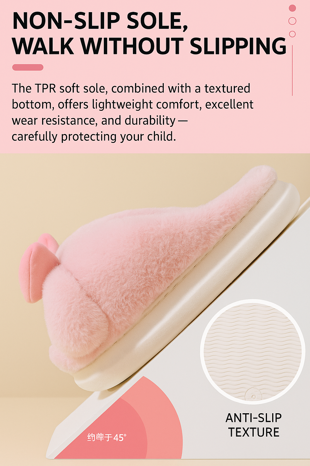Sanrio™️ Autumn & Winter Cotton Slippers Indoor & Outdoor Use | Anti-Slip | Thickened Plush Design