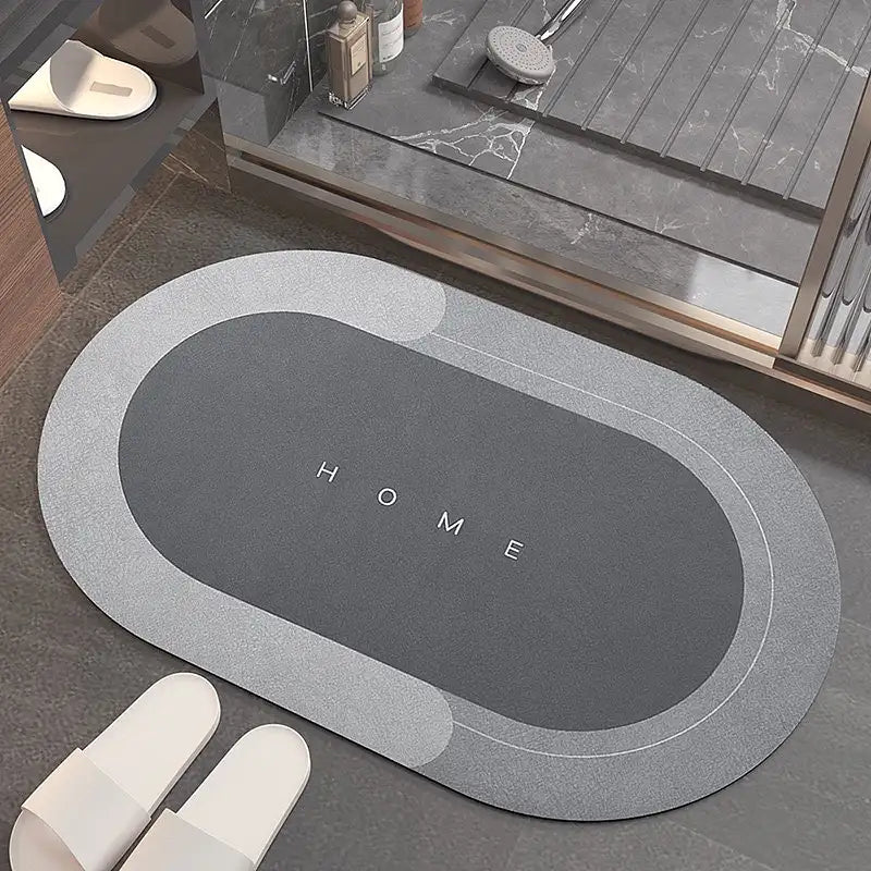 Premium Bathroom Absorbent Mat 🛀 Fast Absorbing  | Quick Dry  |  Non-Slip Comfort Mat