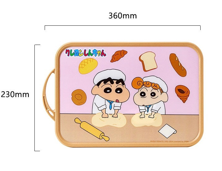 🖍️ Crayon Shin-chan™️ Double-Sided Cutting Board | Food-Grade Chopping Board for Fruits & Vegetables