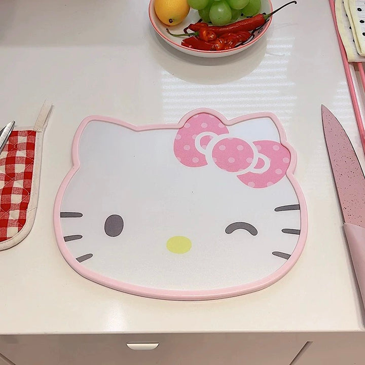 【Sanrio™️】Double-Sided Cutting Board | Mold-Resistant & Antibacterial | Food-Grade Fruit & Vegetable Board