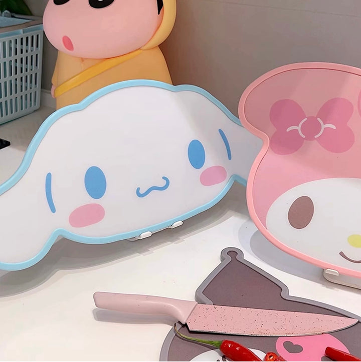 【Sanrio™️】Double-Sided Cutting Board | Mold-Resistant & Antibacterial | Food-Grade Fruit & Vegetable Board