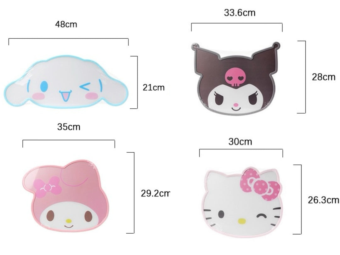 【Sanrio™️】Double-Sided Cutting Board | Mold-Resistant & Antibacterial | Food-Grade Fruit & Vegetable Board