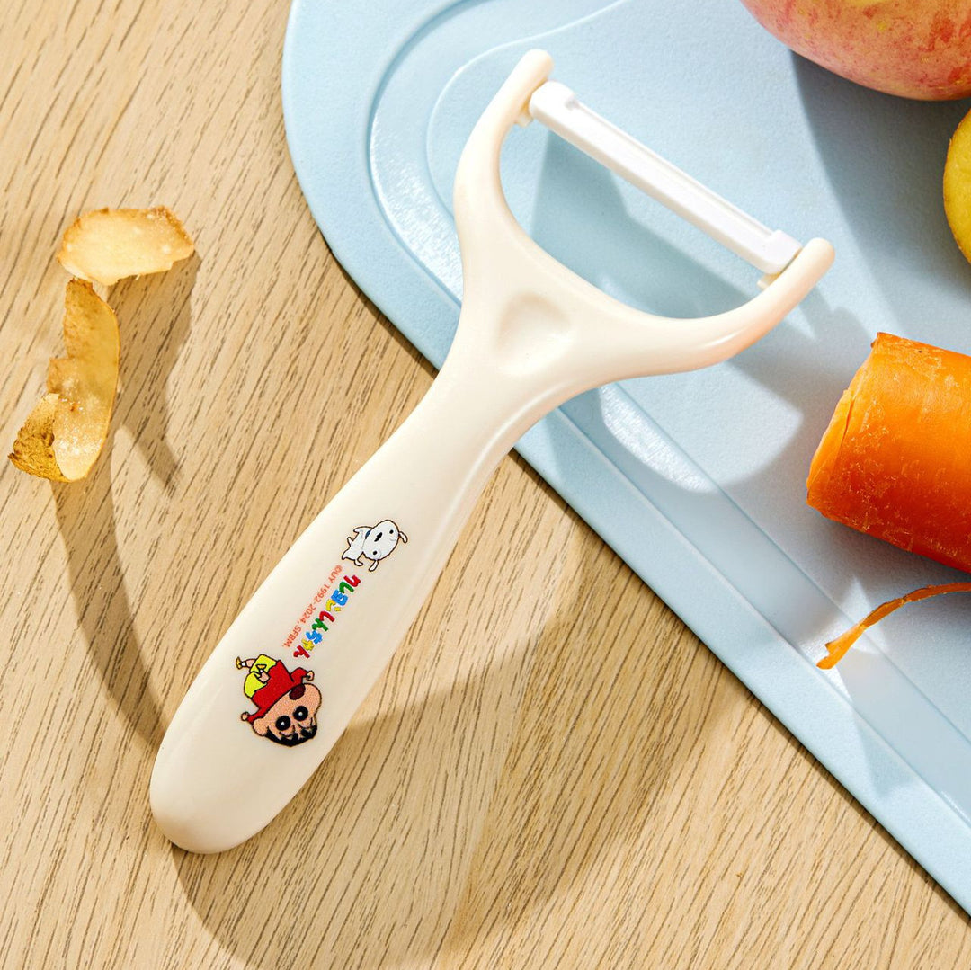 🖍️ Crayon Shin-chan™️ Official Licensed Ceramic Peeler | Kitchen Fruit & Vegetable Peeler