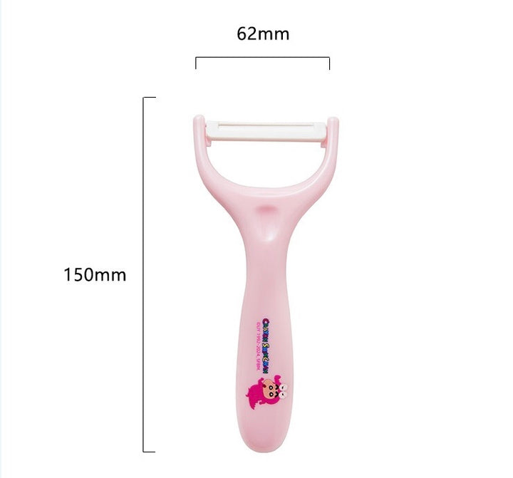 🖍️ Crayon Shin-chan™️ Official Licensed Ceramic Peeler | Kitchen Fruit & Vegetable Peeler