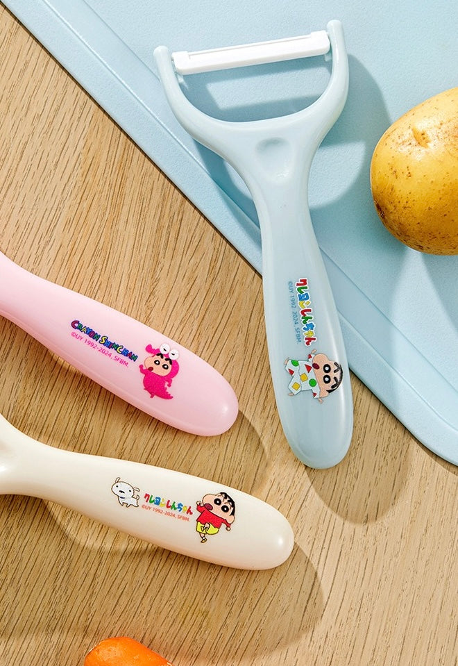 🖍️ Crayon Shin-chan™️ Official Licensed Ceramic Peeler | Kitchen Fruit & Vegetable Peeler