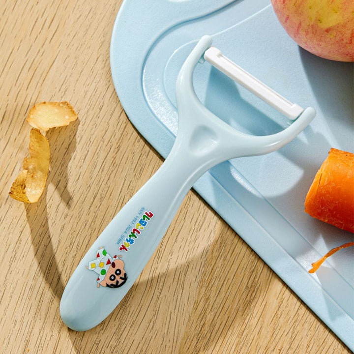🖍️ Crayon Shin-chan™️ Official Licensed Ceramic Peeler | Kitchen Fruit & Vegetable Peeler