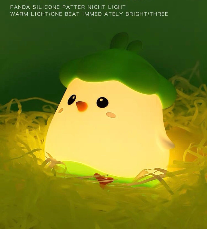 Cai Xiaoji Sleep Companion Light 💡| Tap-Control Night Light | USB Rechargeable | Stays Lit All Night 🌙