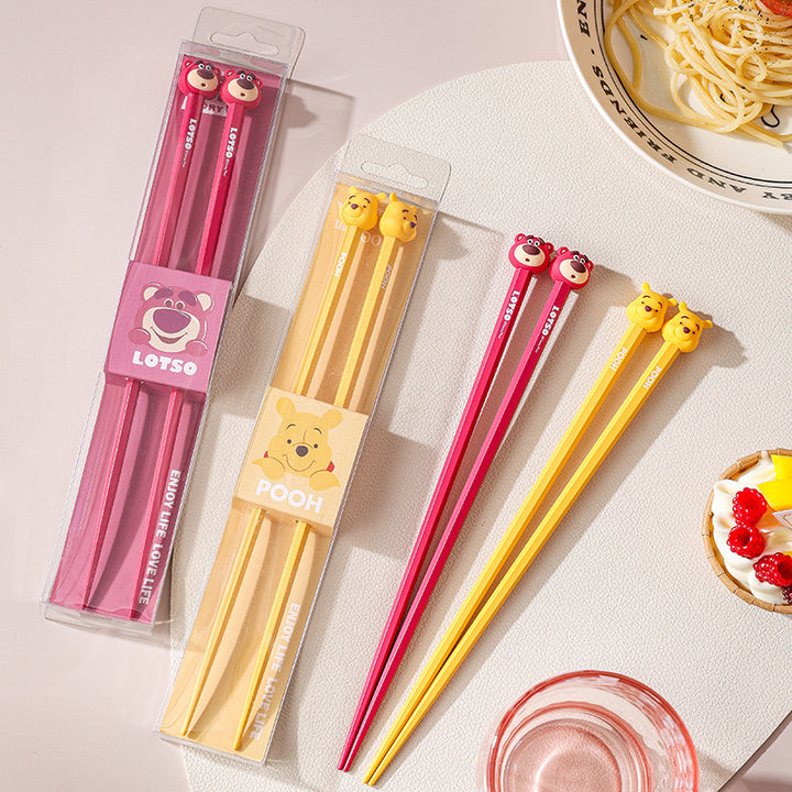 🏰 Disney™️ Antibacterial & Mold-Resistant Chopsticks – Heat-Resistant & Individually Packaged