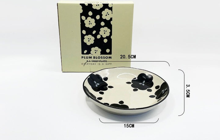 【Camellia Series】Underglaze Color Handcrafted Tableware