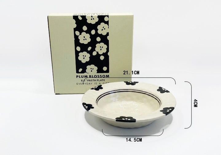 【Camellia Series】Underglaze Color Handcrafted Tableware