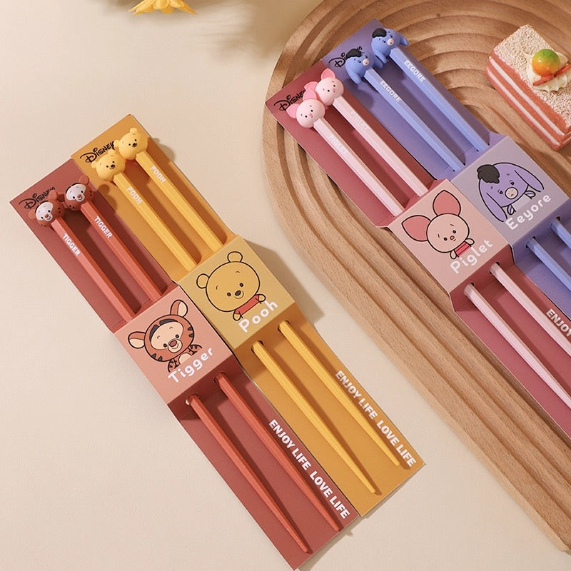 Disney™️ 2025 New Antibacterial & Mold-Resistant Chopsticks – Individual Set
