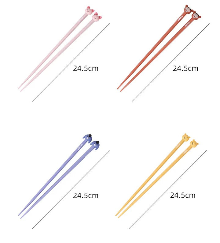 Disney™️ 2025 New Antibacterial & Mold-Resistant Chopsticks – Individual Set