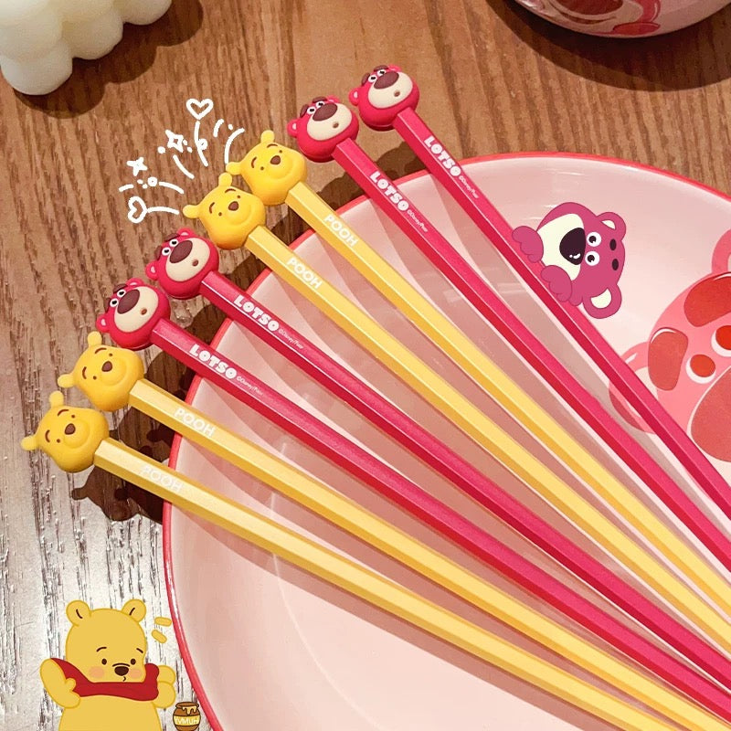 🏰 Disney™️ Antibacterial & Mold-Resistant Chopsticks – Heat-Resistant & Individually Packaged