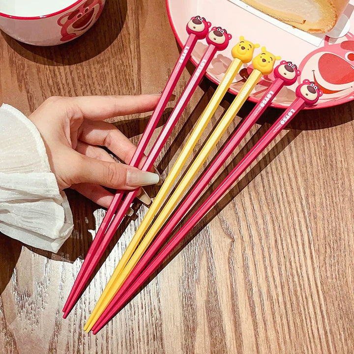 🏰 Disney™️ Antibacterial & Mold-Resistant Chopsticks – Heat-Resistant & Individually Packaged