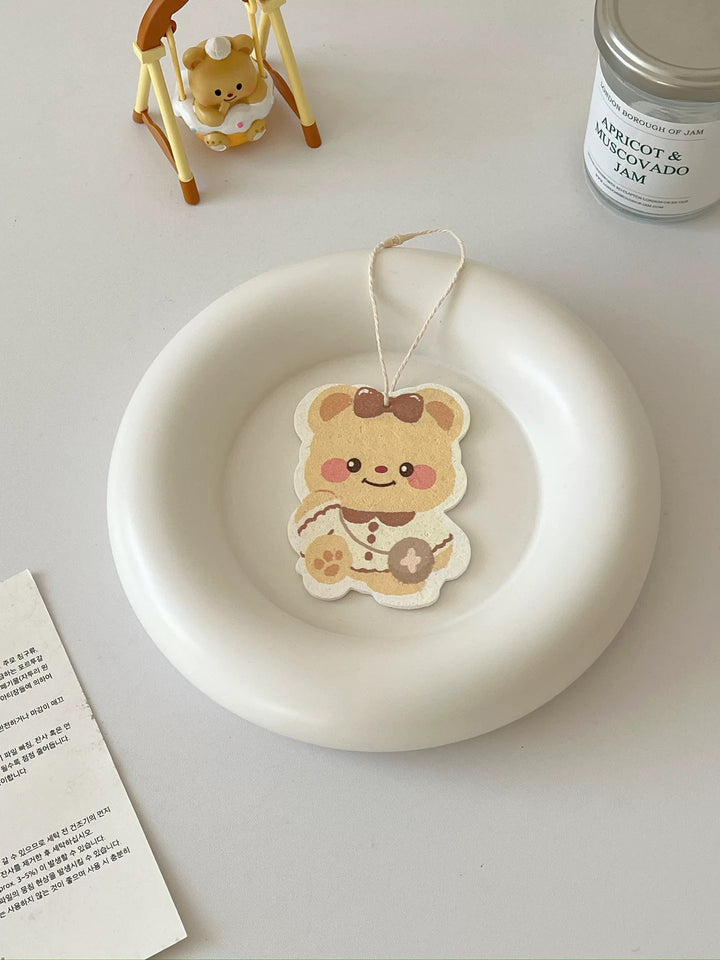 🧈 Butter Bear Wood Pulp Sponge Scrubber Set – 2-Pack