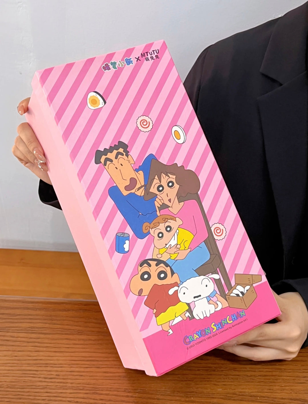 Crayon Shin-chan™️ Ceramic Bowl Set – 4-Piece Gift Box