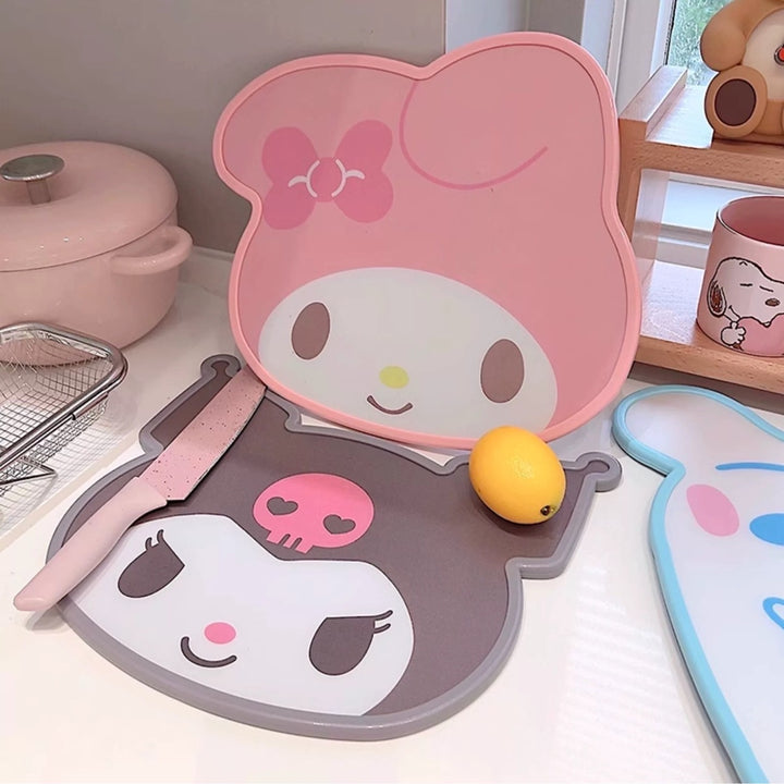 【Sanrio™️】Double-Sided Cutting Board | Mold-Resistant & Antibacterial | Food-Grade Fruit & Vegetable Board