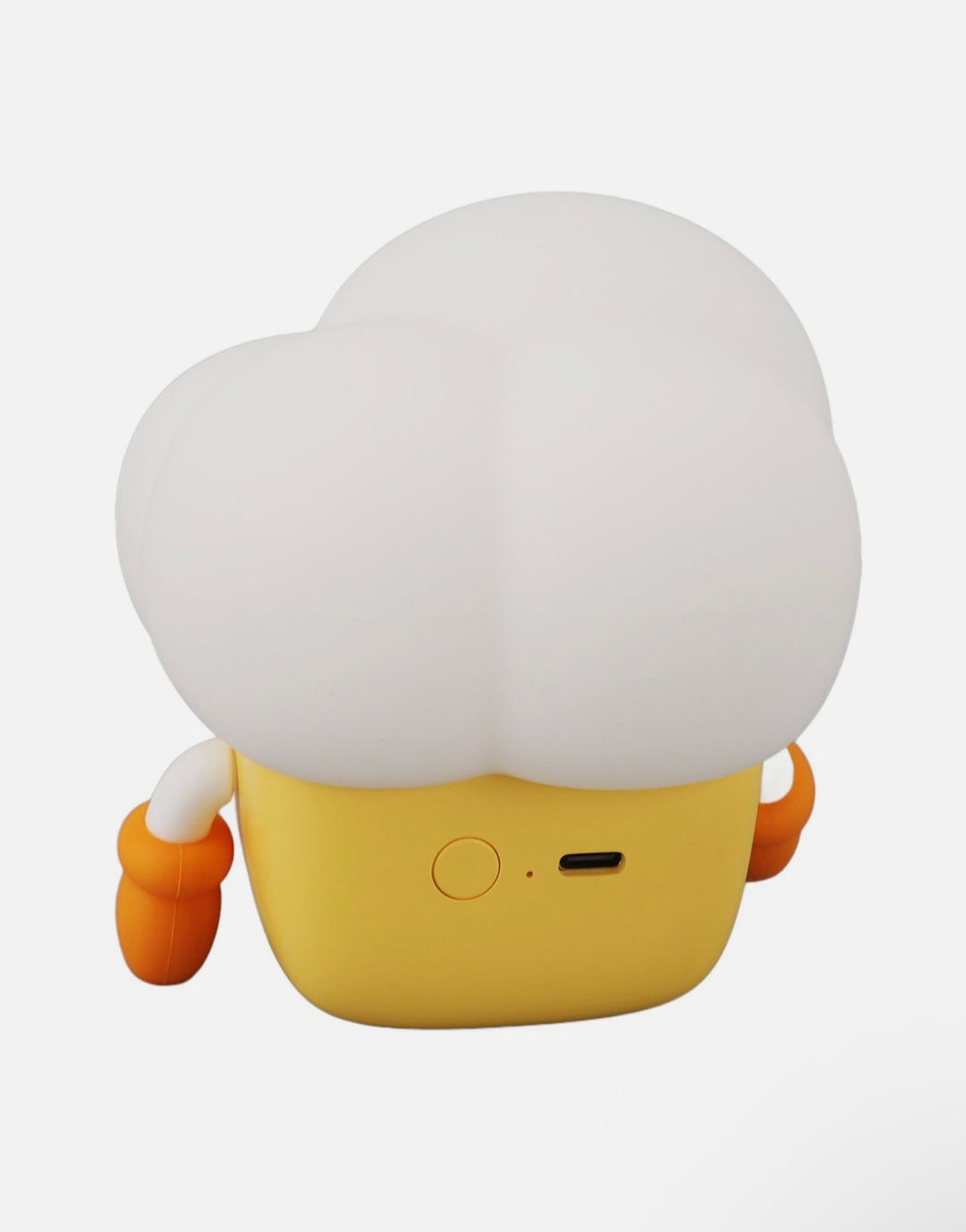 Popcorn 🍿 Night Light – Bedside Eye-Care Lamp | Tap Control | Rechargeable 🔋