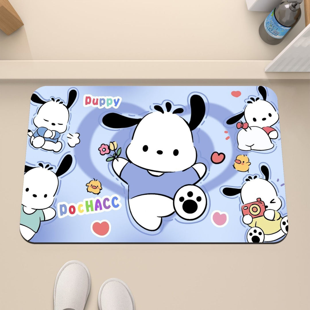 📷 Paccha - Soft Diatomaceous Earth Bathroom Absorbent Mat - Size: 50×80 cm