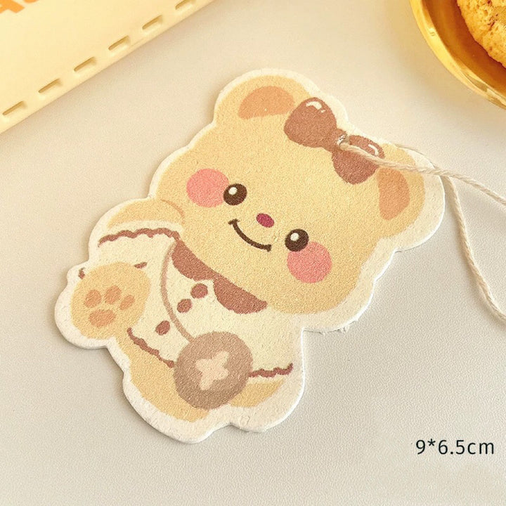🧈 Butter Bear Wood Pulp Sponge Scrubber Set – 2-Pack