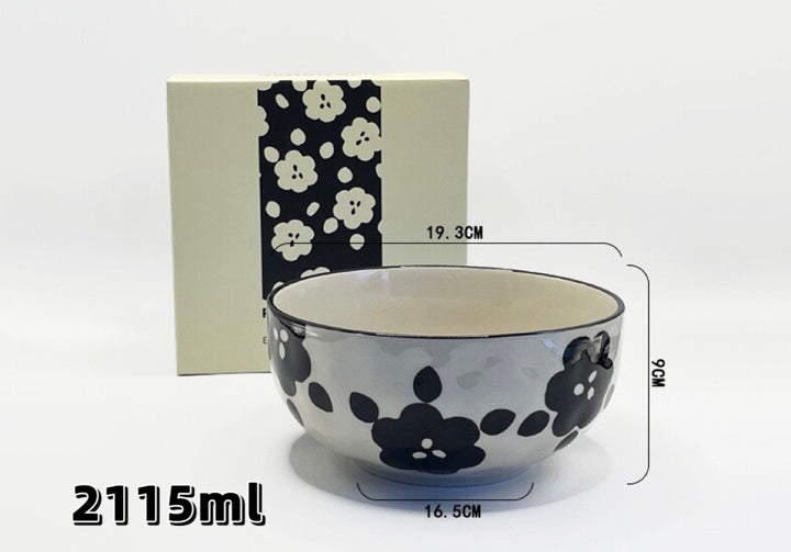 【Camellia Series】Underglaze Color Handcrafted Tableware