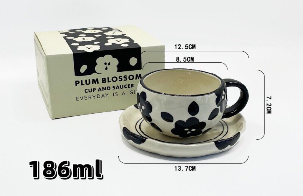 【Camellia Series】Underglaze Color Handcrafted Tableware