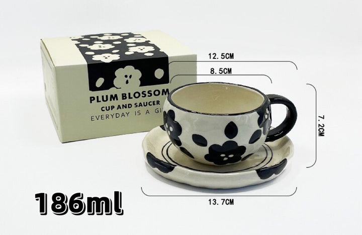 【Camellia Series】Underglaze Color Handcrafted Tableware