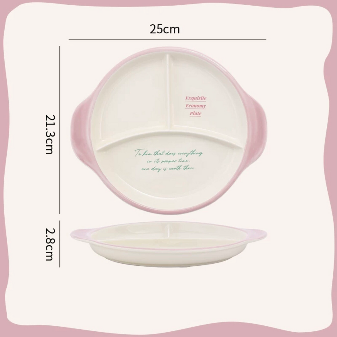 Fresh Cream Style 🧁 Minimalist & Fresh 🍽️ Tableware Set – Multiple Shapes Available