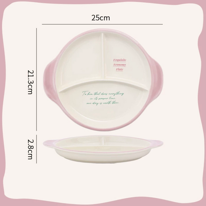 Fresh Cream Style 🧁 Minimalist & Fresh 🍽️ Tableware Set – Multiple Shapes Available