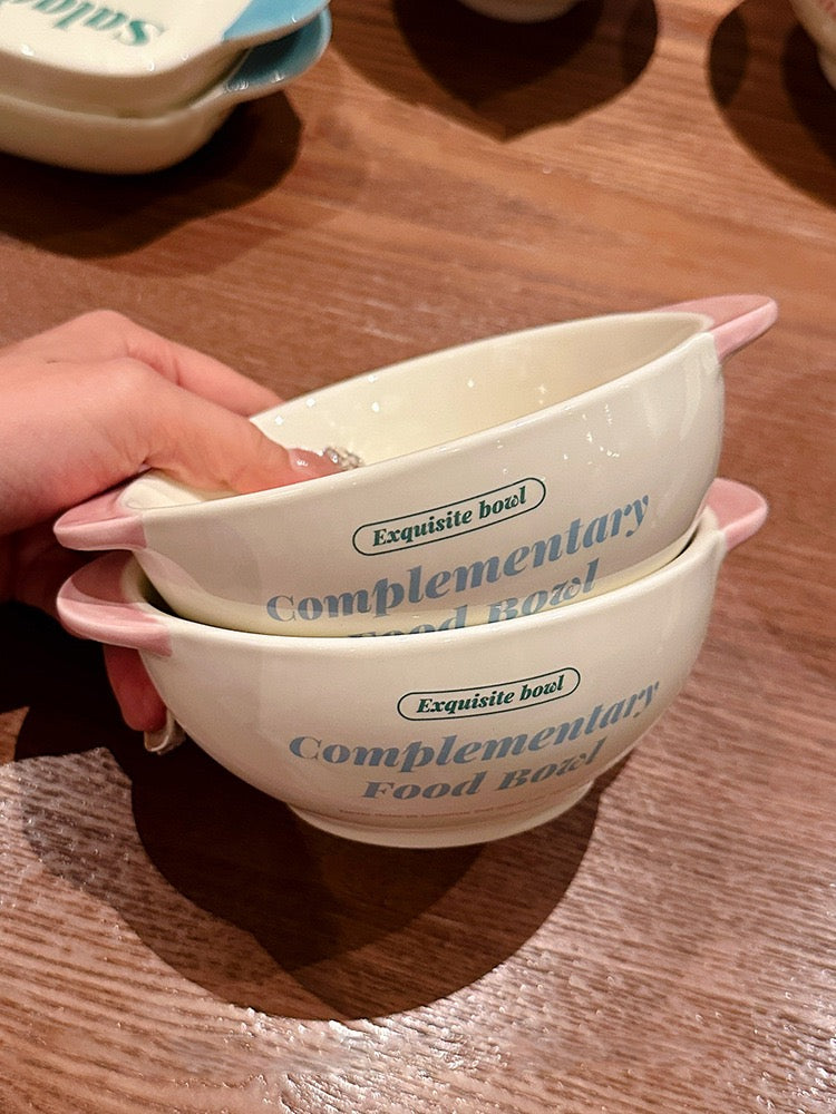Fresh Cream Style 🧁 Minimalist & Fresh 🍽️ Tableware Set – Multiple Shapes Available