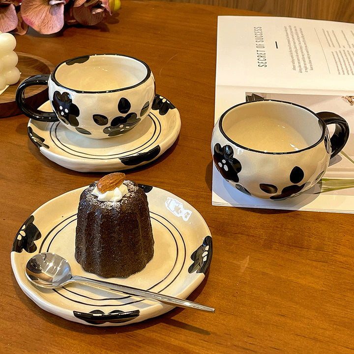 【Camellia Series】Underglaze Color Handcrafted Tableware