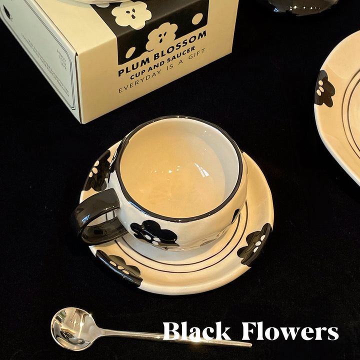【Camellia Series】Underglaze Color Handcrafted Tableware