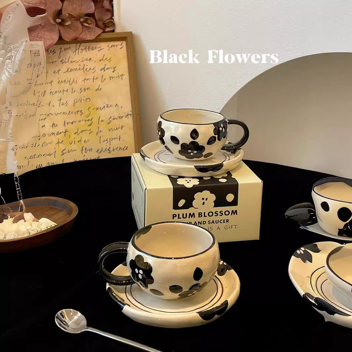 【Camellia Series】Underglaze Color Handcrafted Tableware