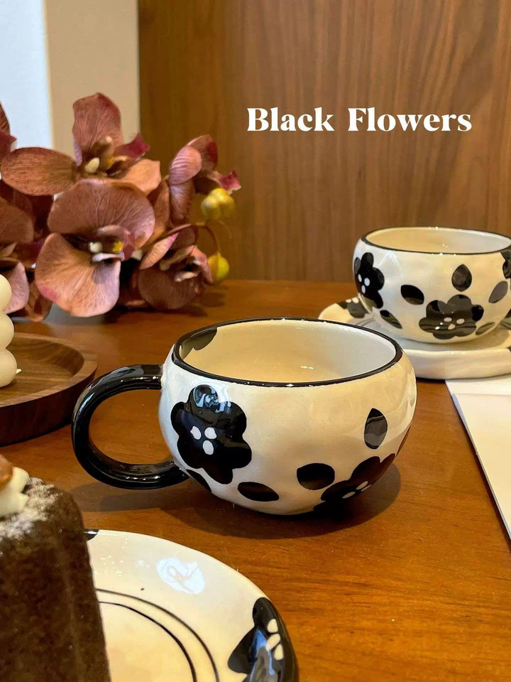 【Camellia Series】Underglaze Color Handcrafted Tableware