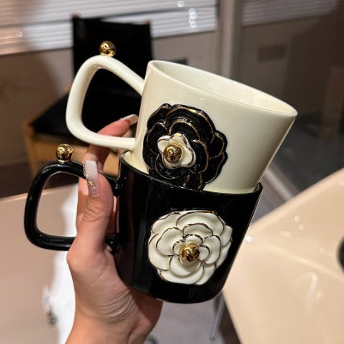 【🖤🤍 Vintage Camellia Series】