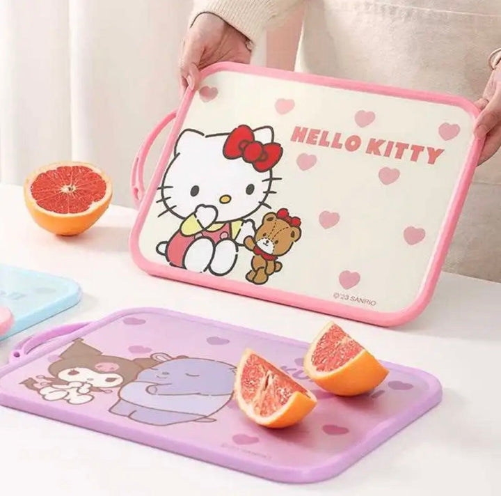 Sanrio Double-sided Cutting Board Food Grade PP Chopping Fruit Cutting Board