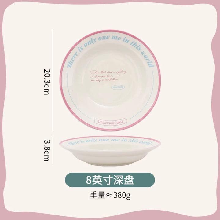 Fresh Minimalist Fresh Tableware Set