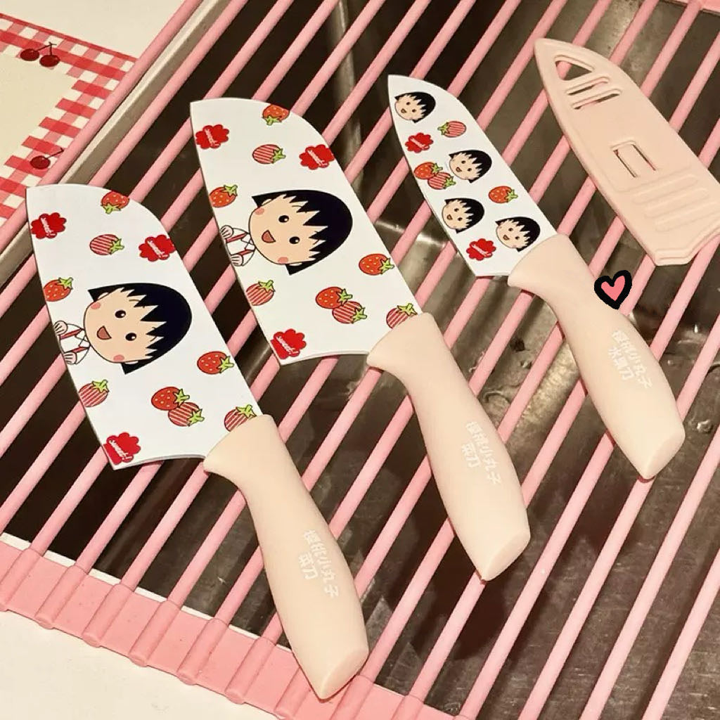 Chibi Maruko-chan Cute Fruit Knife Kitchen Knife Household Peeling Knife