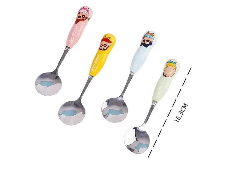 Crayon Shin-chan 304 Stainless Steel Set Soup Spoon Fork