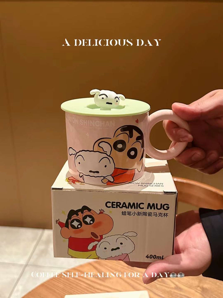 Crayon Shin-chan Ceramic Mug Color Box