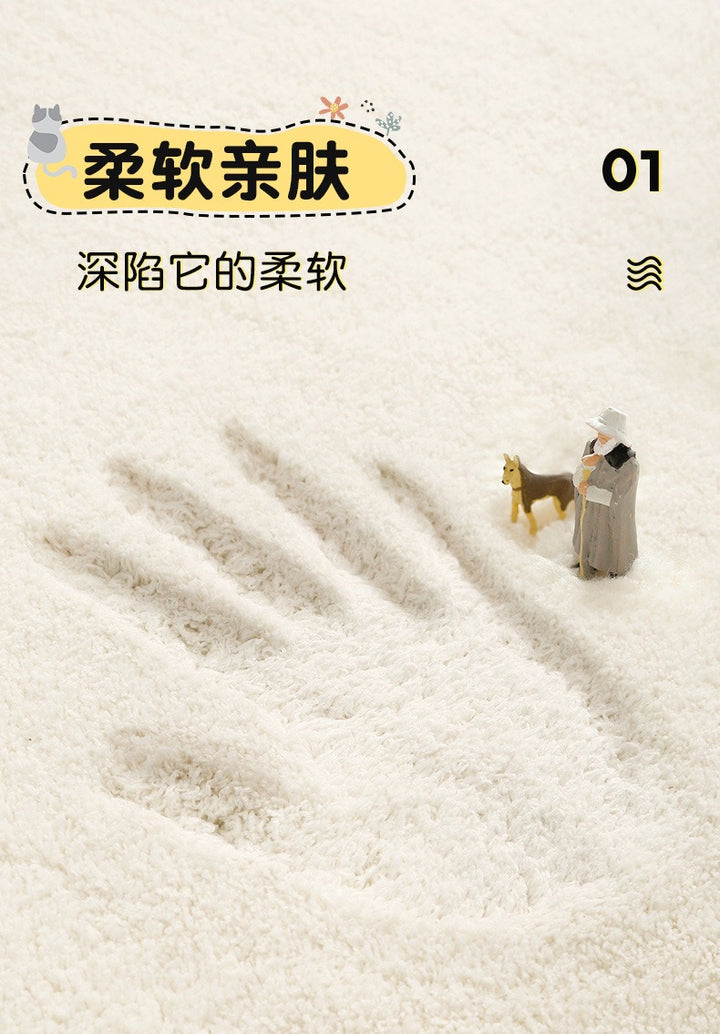 Size 100*100cm Creative Goat Household Floor Mat