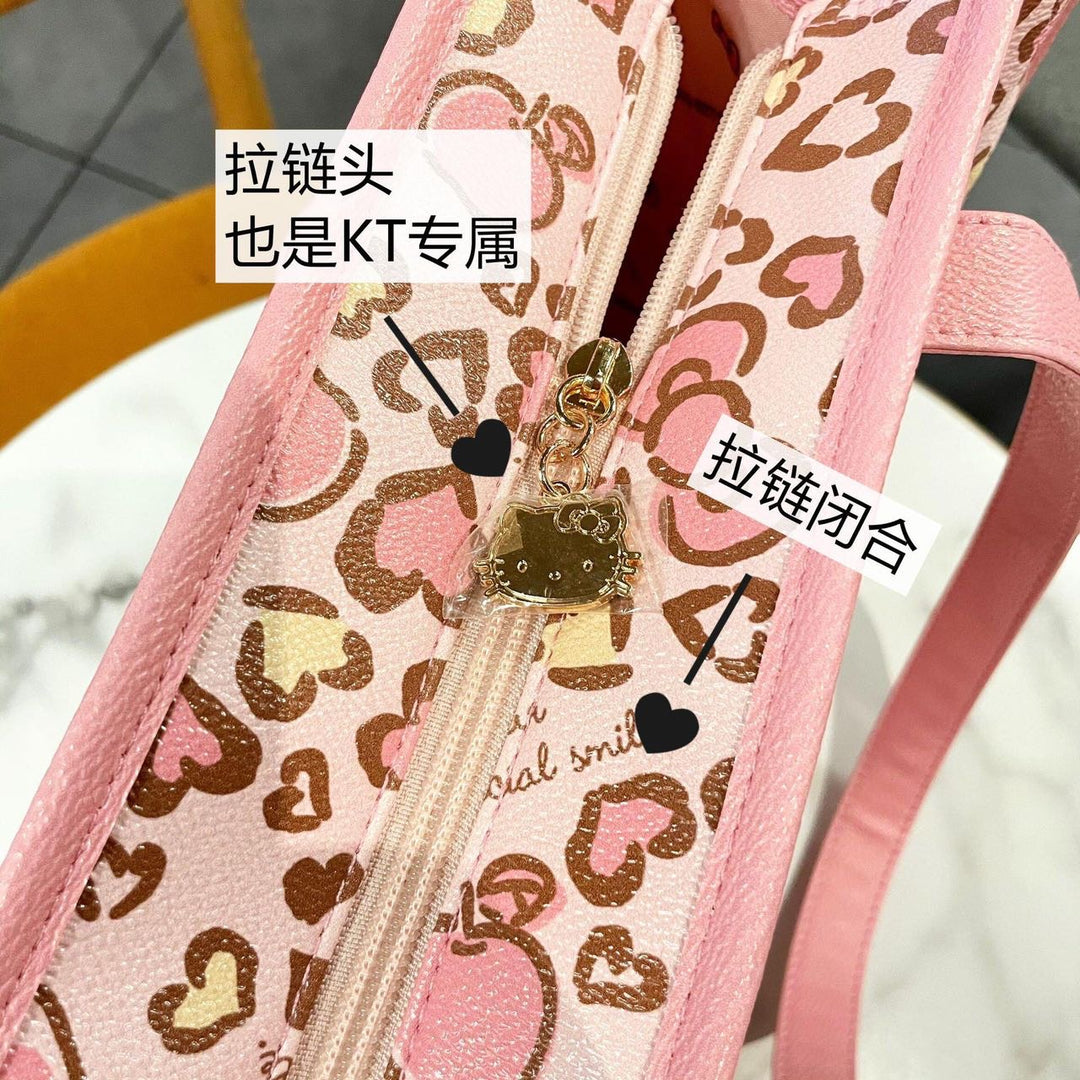 HelloKittyPink PUWaterproof Large Capacity