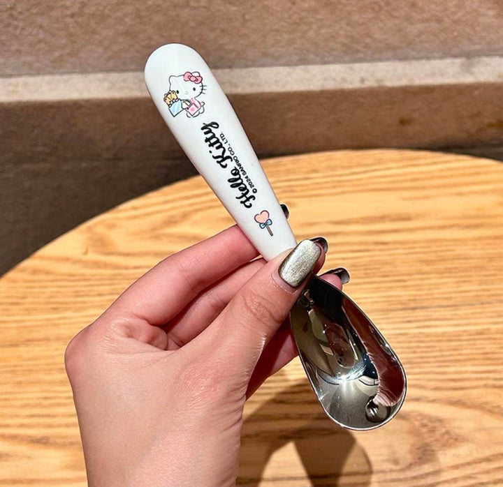 Sanrio Spoon Stainless Steel Spoon Kids Safe