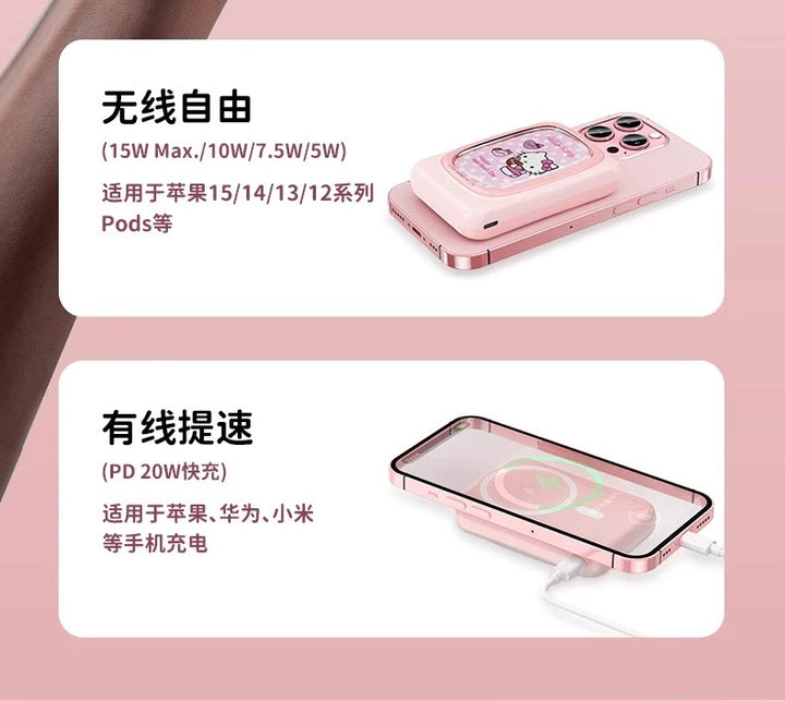 3c Sanrio Magnetic Large Capacity 10000 Magnetic