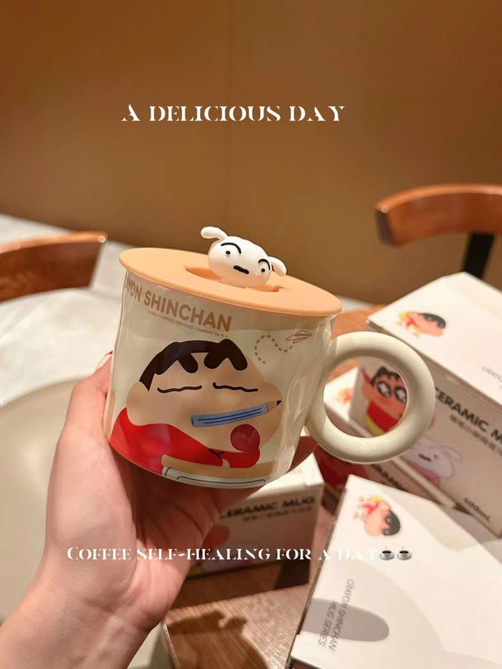 Crayon Shin-chan Ceramic Mug Color Box