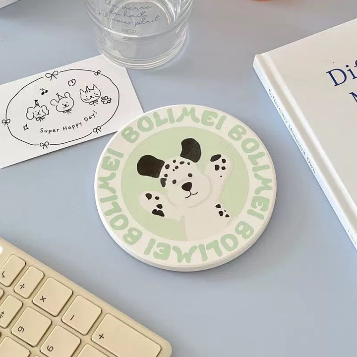 Fresh Coaster Anti-scald Ceramic Coaster
