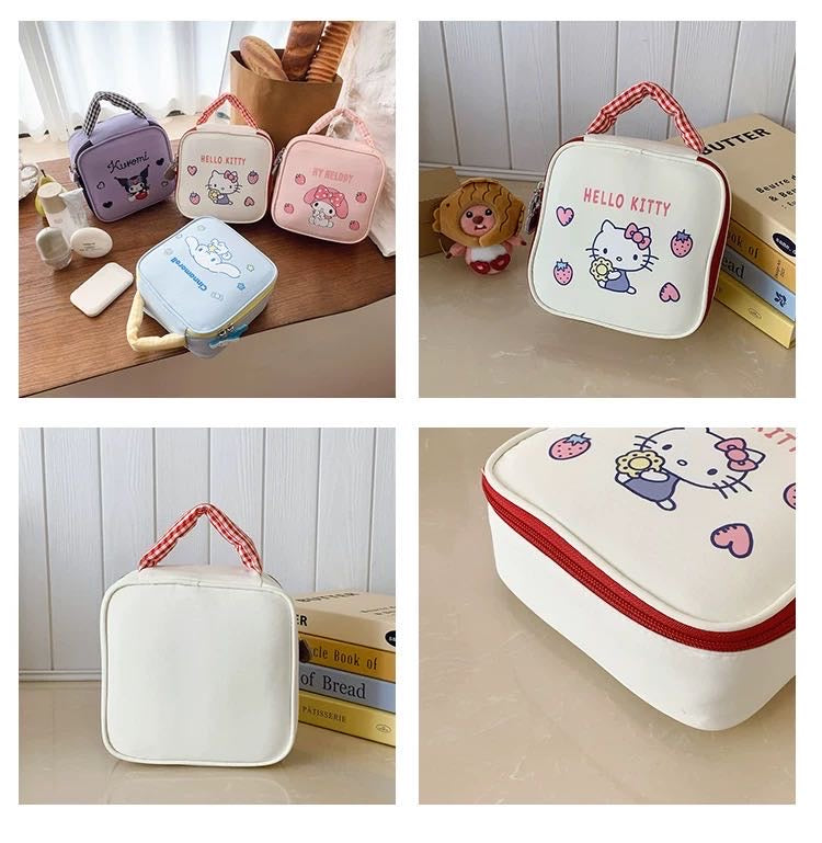 Sanrio Cute Color Block Thickened Portable CCD