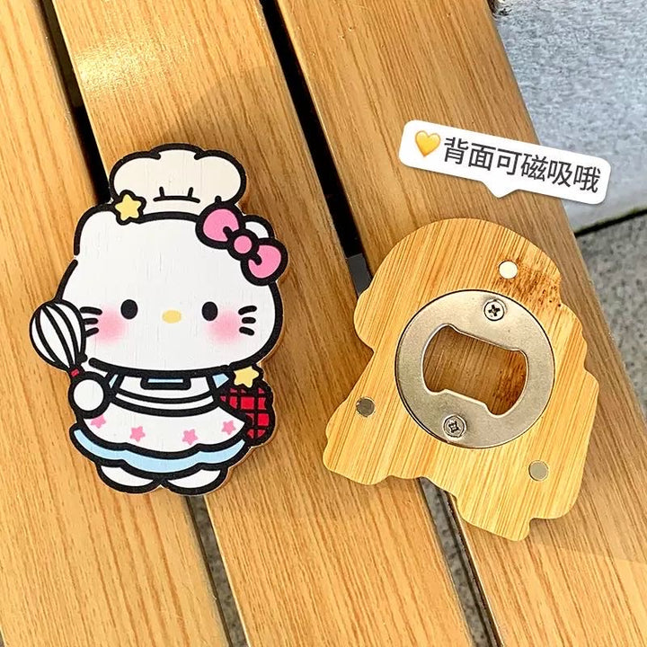 Fun Magnetic Bottle Opener Fridge Magnet