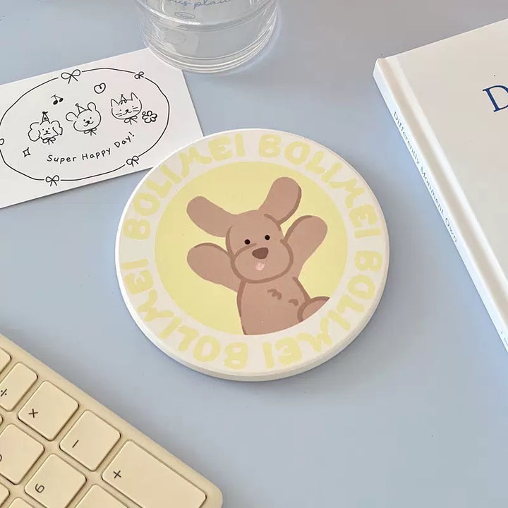 Fresh Coaster Anti-scald Ceramic Coaster